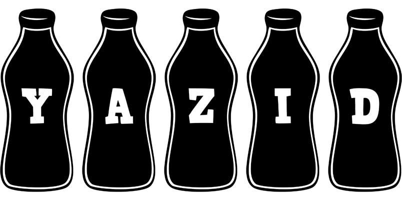 Yazid bottle logo