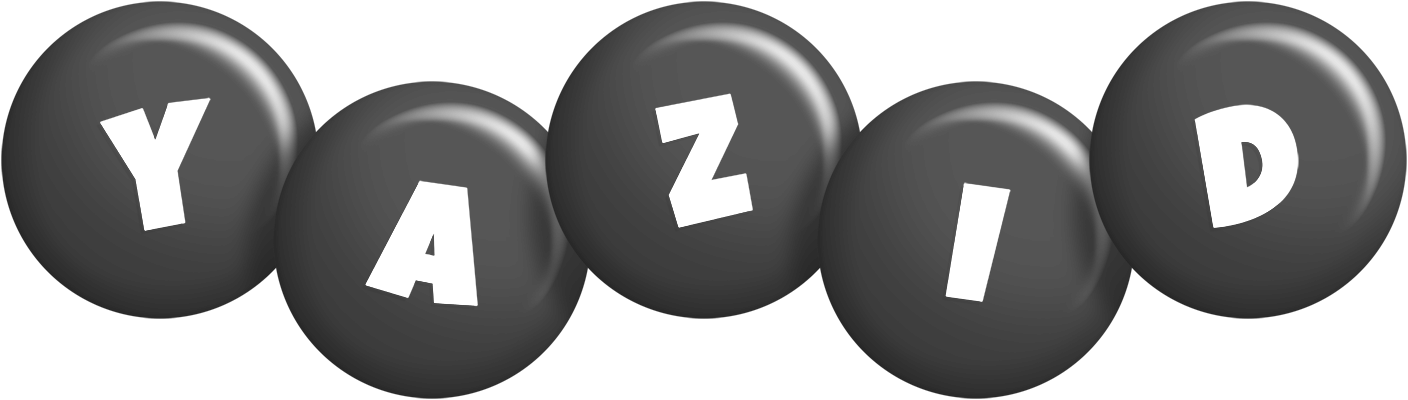 Yazid candy-black logo