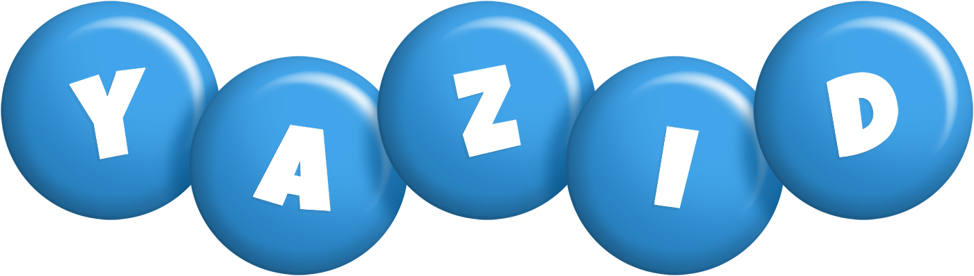 Yazid candy-blue logo