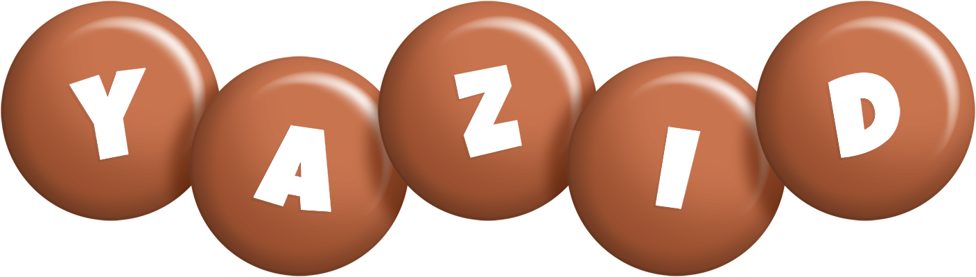 Yazid candy-brown logo