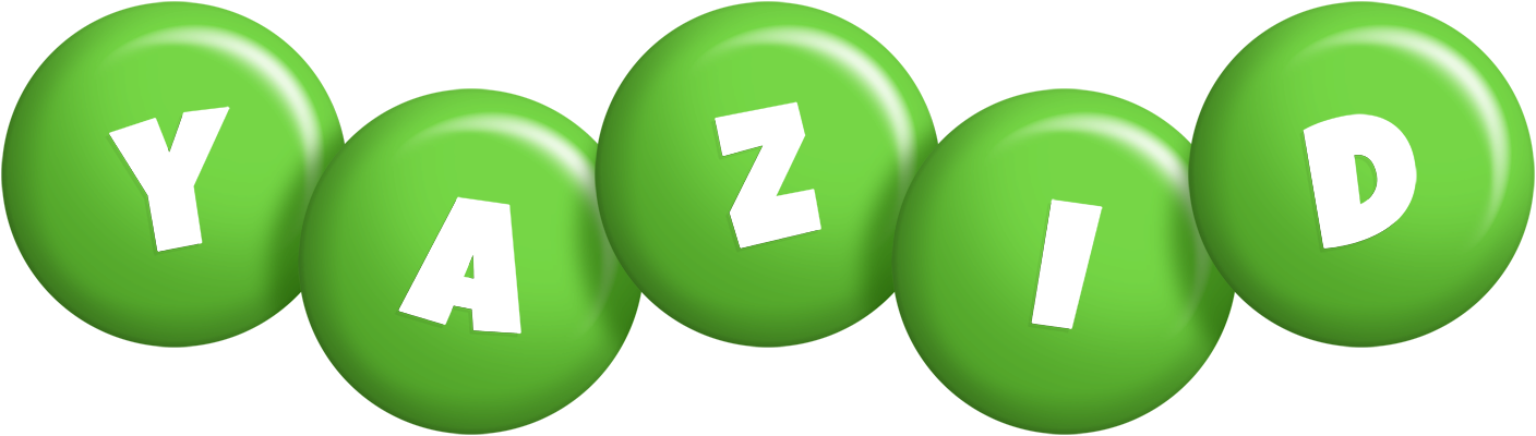 Yazid candy-green logo