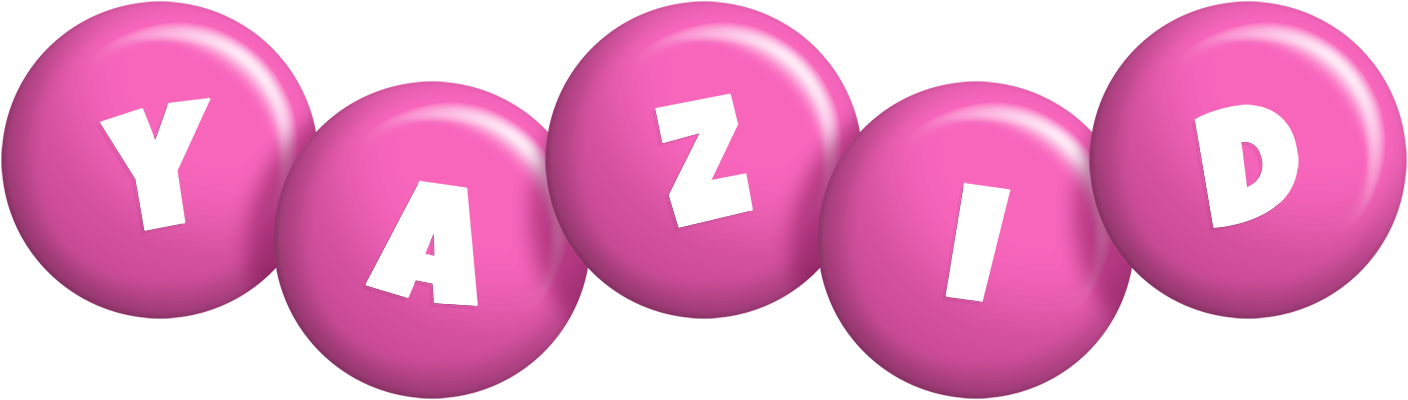 Yazid candy-pink logo