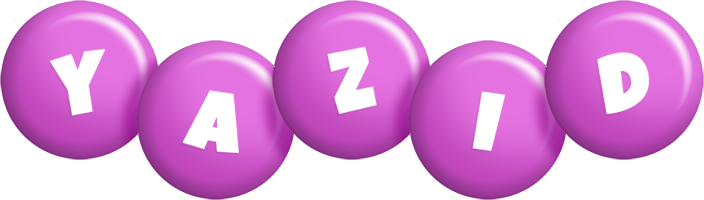 Yazid candy-purple logo