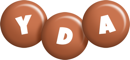 Yda candy-brown logo