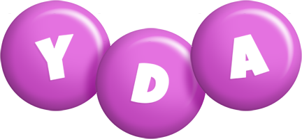 Yda candy-purple logo