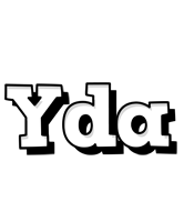 Yda snowing logo