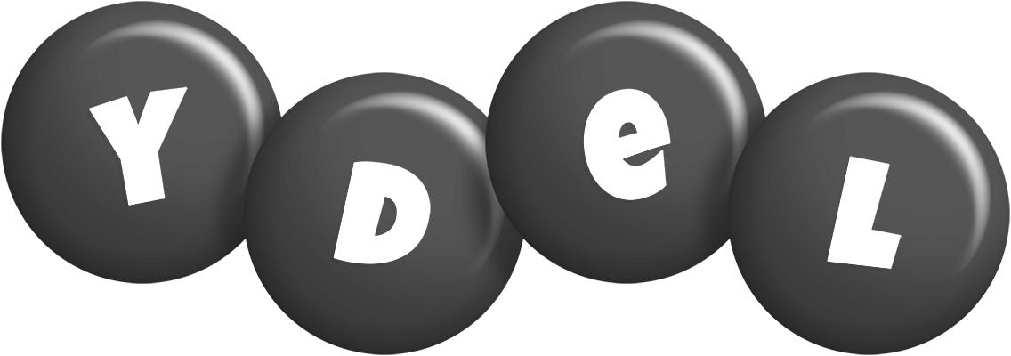 Ydel candy-black logo