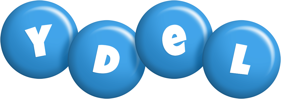 Ydel candy-blue logo