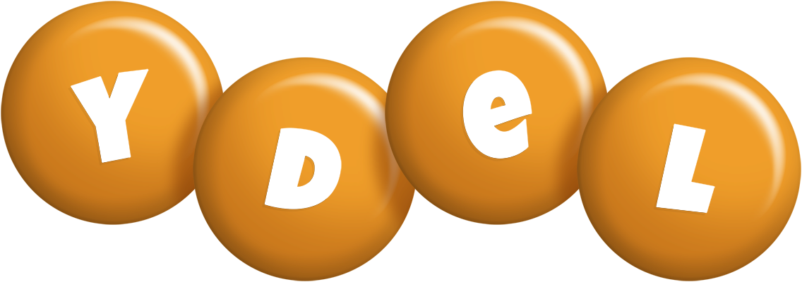 Ydel candy-orange logo