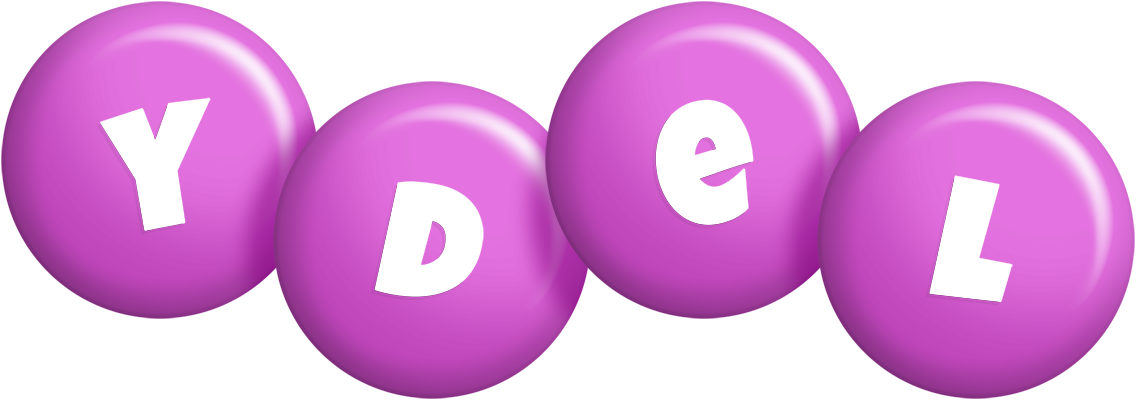 Ydel candy-purple logo