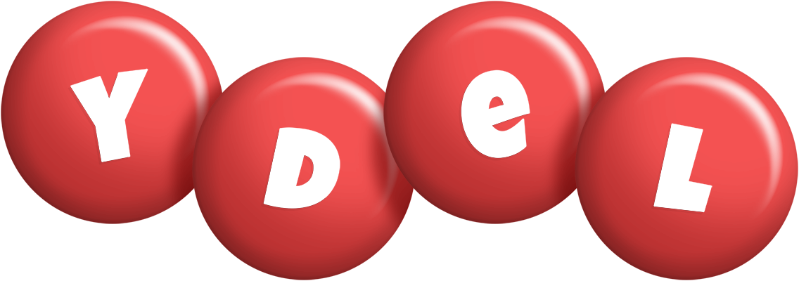 Ydel candy-red logo