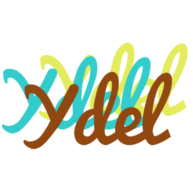 Ydel cupcake logo