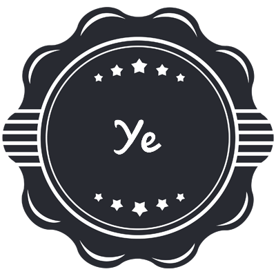 Ye badge logo