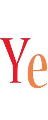 Ye birthday logo