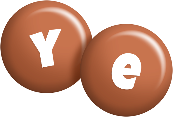 Ye candy-brown logo