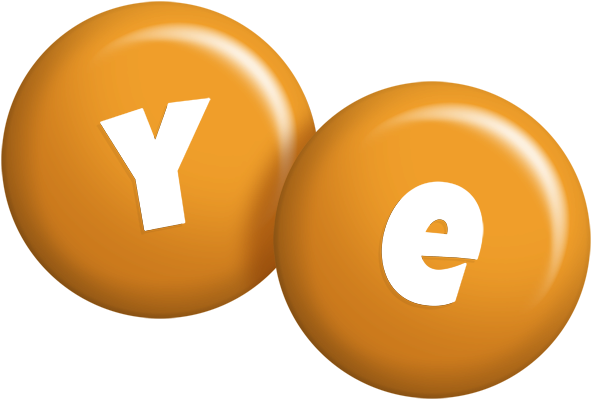 Ye candy-orange logo