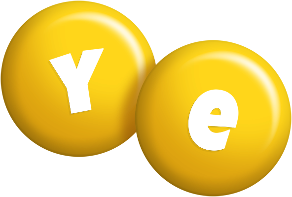 Ye candy-yellow logo