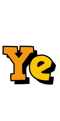 Ye cartoon logo