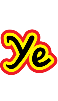 Ye flaming logo