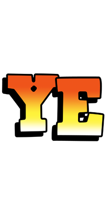 Ye sunset logo