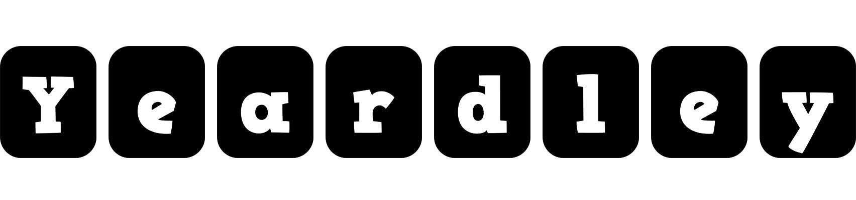 Yeardley box logo