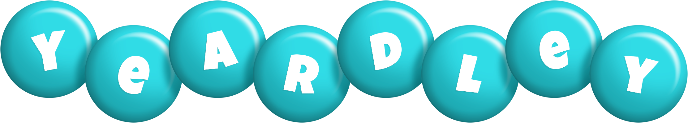 Yeardley candy-azur logo