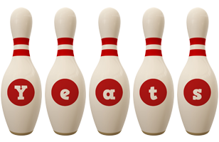 Yeats bowling-pin logo