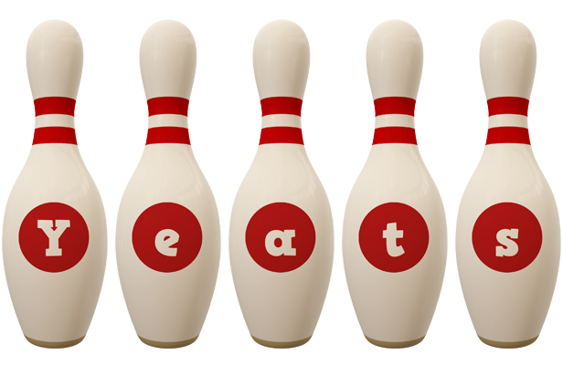 Yeats bowling-pin logo