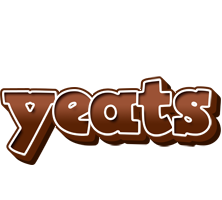 Yeats brownie logo