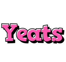 Yeats girlish logo