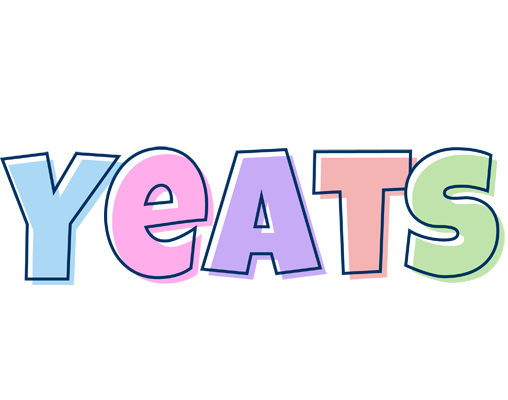 Yeats pastel logo