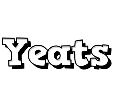 Yeats snowing logo