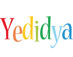 Yedidya birthday logo