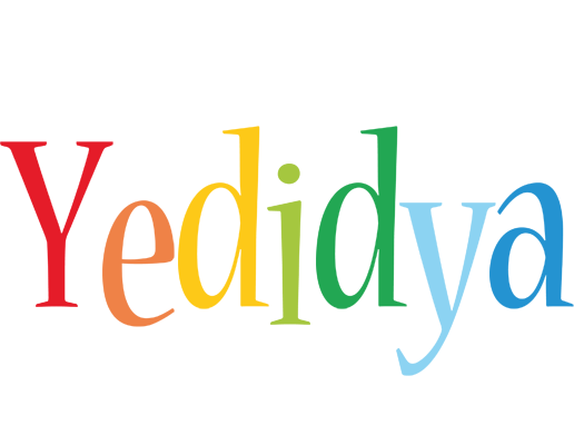 Yedidya birthday logo