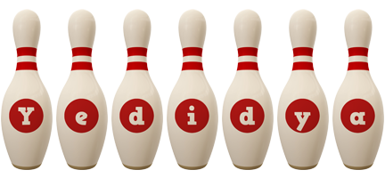 Yedidya bowling-pin logo