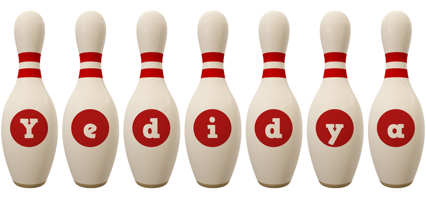 Yedidya bowling-pin logo