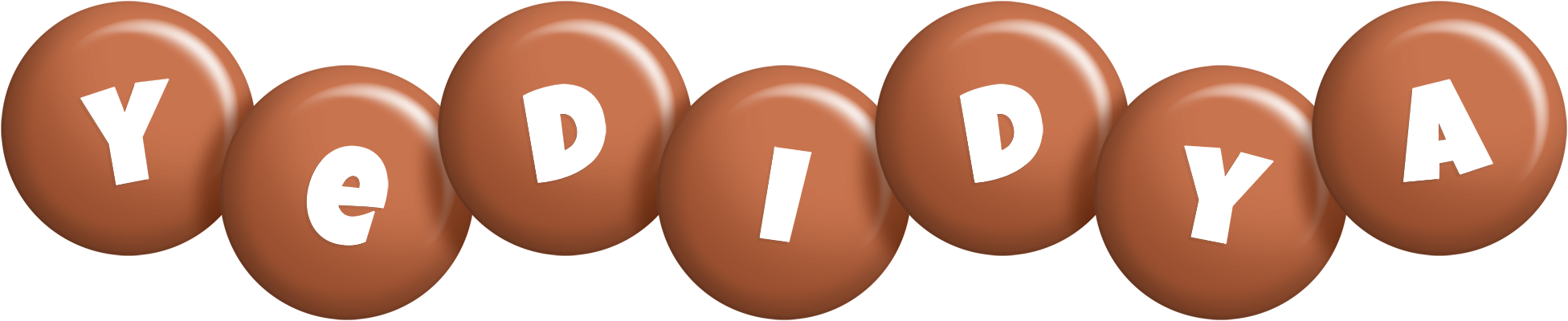 Yedidya candy-brown logo