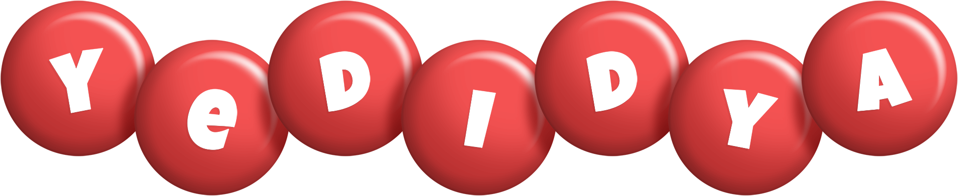 Yedidya candy-red logo