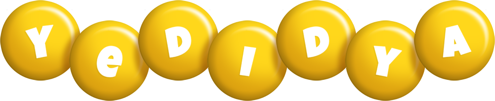 Yedidya candy-yellow logo