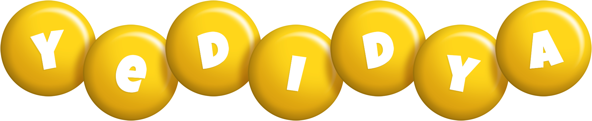 Yedidya candy-yellow logo