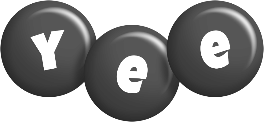 Yee candy-black logo