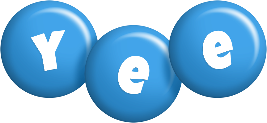 Yee candy-blue logo