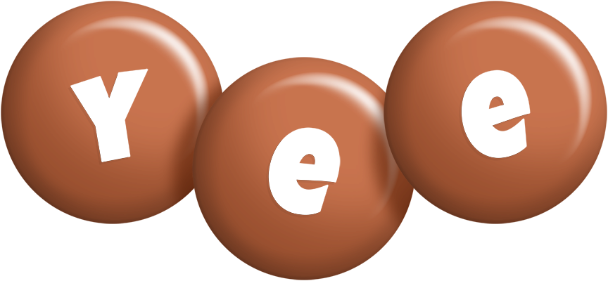 Yee candy-brown logo