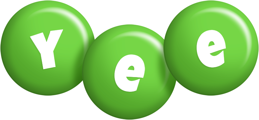 Yee candy-green logo