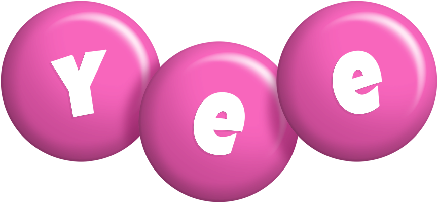 Yee candy-pink logo