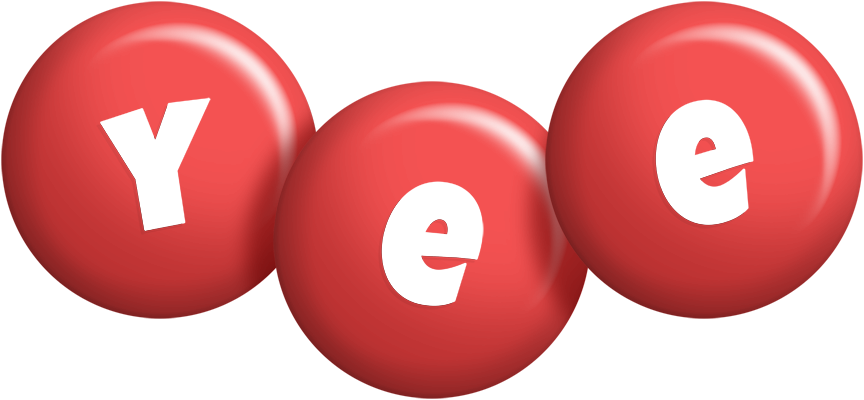 Yee candy-red logo