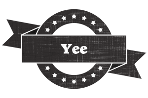 Yee grunge logo