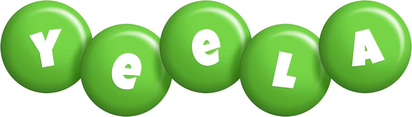 Yeela candy-green logo