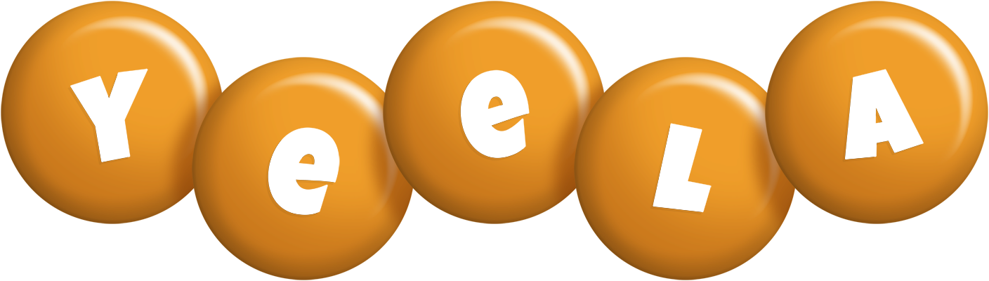 Yeela candy-orange logo