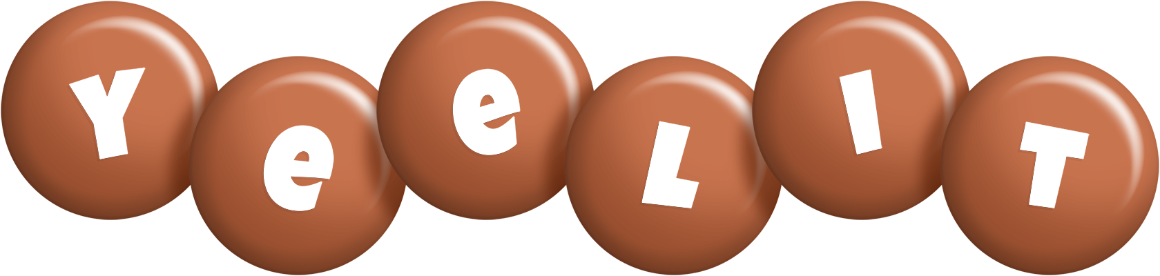 Yeelit candy-brown logo
